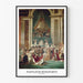 Plakat Le Sacre de Napoléon Bonaparte autorstwa Jacques-Louis David