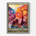 Plakat Les Gorges du Tarn Vintage