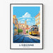 Plakat Lizbona Vintage