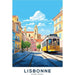 Plakat Lizbona Vintage