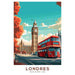 Plakat Londyn Vintage