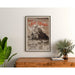 Plakat Mont-Saint-Michel vintage – Wycieczka kolejowa z Paryża