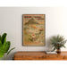 Plakat Mont-Saint-Michel vintage – Wycieczki po Normandii i Bretanii