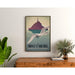 Plakat Mont Saint-Michel vintage – Cud nad Zachodem