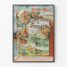 Plakat Normandie Bretagne vintage – Wycieczki i kąpiele morskie