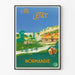 Plakat Normandie vintage – L’été... l’État (lat 1930)
