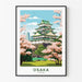 Plakat Osaka Japon Vintage