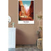 Plakat Petra Jordanie Vintage