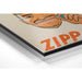 Plakat II wojny światowej - Zipp it. Careless talk costs lives autor Leonard Raven-Hill