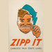 Plakat II wojny światowej - Zipp it. Careless talk costs lives autor Leonard Raven-Hill