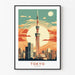 Plakat Tokyo Vintage