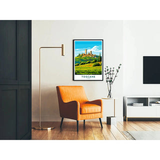Affiche Toscane Vintage