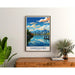 Plakat Vancouver Vintage avec ses montagnes