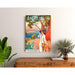 Plakat Vintage - Antibes - Lazurowe Wybrzeże