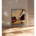Plakat Vintage Paris Le Havre Nowy Jork