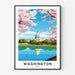 Plakat Washington Vintage