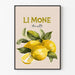 Plakat dekoracyjny do kuchni - Limone Amalfi