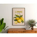 Plakat dekoracyjny do kuchni - Limone Amalfi