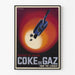 Plakat vintage - Charbon Coke de Gaz de R. de Valerio