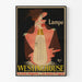 Plakat vintage - Lampa Westinghouse autorstwa Mich