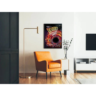Affiche vintage NASA - Devoured by Gravity 2021