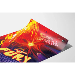 Affiche vintage NASA - Flares of Fury 2020