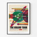 Plakat vintage NASA - Wielki Tour 2017