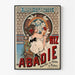Plakat vintage - Riz Abadie - Alphonse Mucha