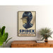 Plakat vintage - Spidex, La Cuisinière en Acier par R. de Valerio