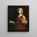 Świętej Cecylii - Po Guido Reni — oprawiony obraz na ścianie