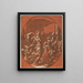 Circe - Po Parmigianino — oprawiony obraz na ścianie