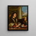 Portret Ferry Carondelet 1473-1528 z jego sekretarzami - Po Sebastiano del Piombo — oprawiony obraz na ścianie