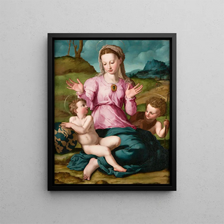Agnolo Bronzino - Madonna and Child with Saint John the Baptist.webp