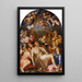 La Descente de Croix - Agnolo Bronzino — oprawiony obraz na ścianie