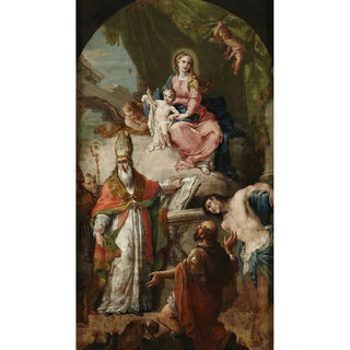 Agostino Ugolini - Virgin and Child with Saints.webp