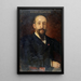 Jules Claretie 1840-1913 administrator Teatru Francuskiego - Aimé Morot — oprawiony obraz na ścianie