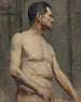 model męski nagi - Akseli Gallen-Kallela — widok dzieła