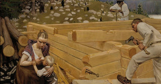 Akseli GallenKallela - Building.webp