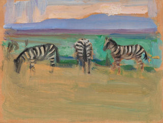 Akseli GallenKallela - Zebras.webp