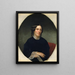 Harriet Beecher Stowe - Alanson Fisher — oprawiony obraz na ścianie