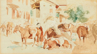 Albert Anker - Rast der Sumer.webp