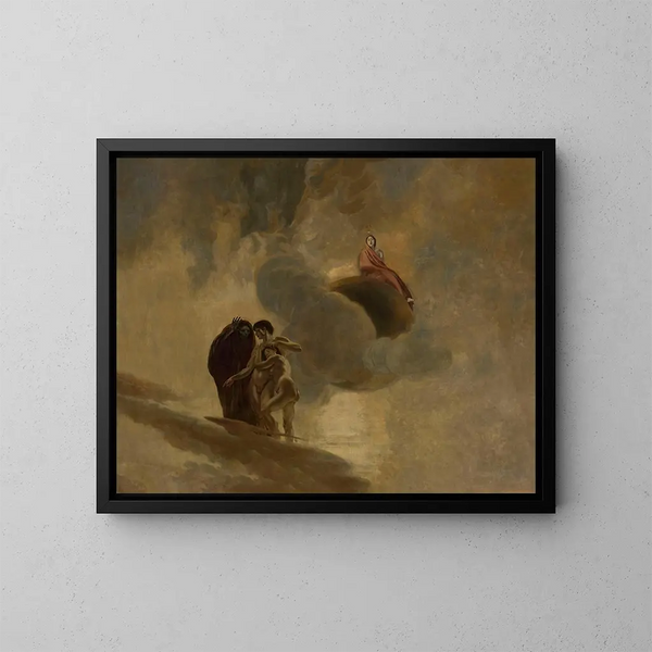 La Pensée - Albert Besnard — oprawiony obraz na ścianie