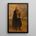 Reprodukcja obrazu Portret Camille Barrère w pałacu Farnese - Albert Besnard