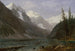 Gór Skalistych w Kanadzie, jezioro Louise - Albert Bierstadt — widok dzieła