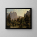 Skały katedry, Dolina Yosemite - Albert Bierstadt — oprawiony obraz na ścianie