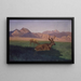 Jeleń - Albert Bierstadt — oprawiony obraz na ścianie