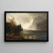 Estes Park Colorado Whytes Lake - Albert Bierstadt — oprawiony obraz na ścianie