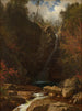 Spadające wodospady Glen Ellis - Albert Bierstadt — widok dzieła