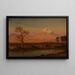 Mont Hood - Albert Bierstadt — oprawiony obraz na ścianie