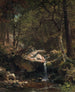 Ruisseau de montagne - Albert Bierstadt — widok dzieła